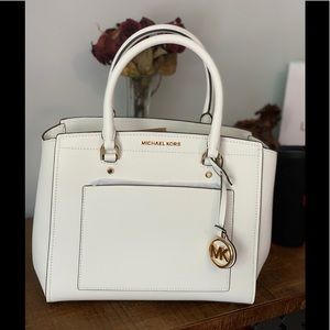 🌺🌺 MICHAEL KORS LEATHER SATCHEL 🌺🌺